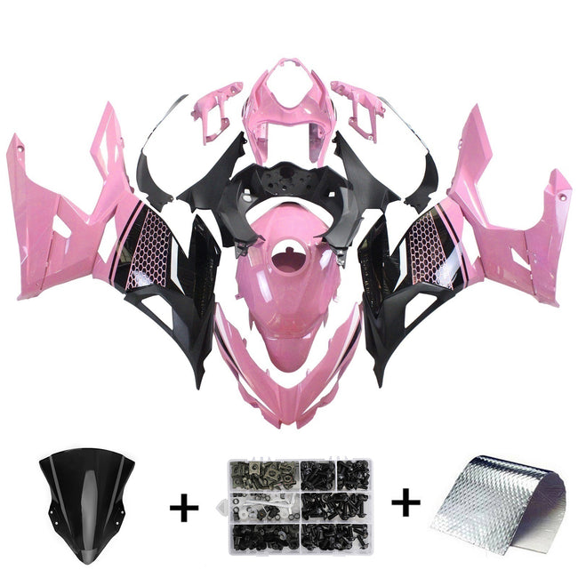 2018-2023=4 Kawasaki EX400 Ninja400 Fairing Kit Bodywork Plastic ABS