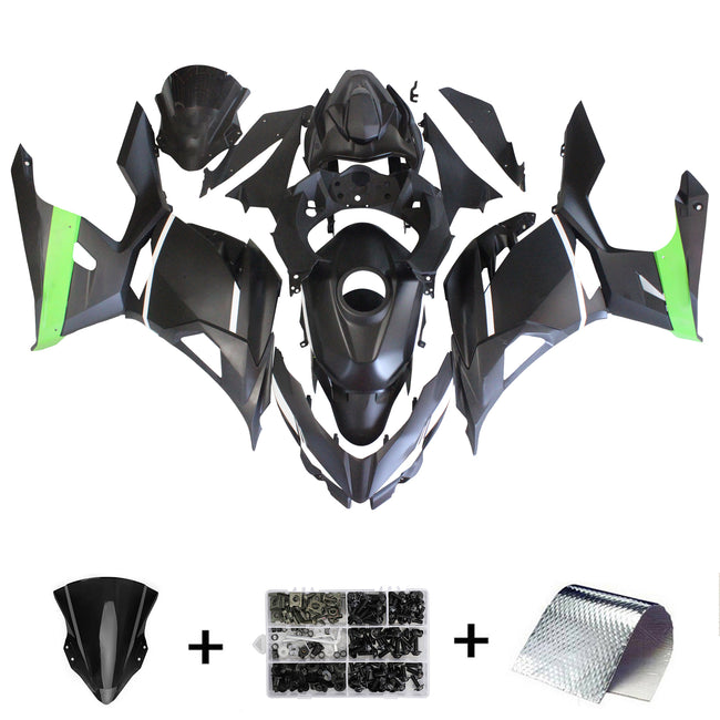 2018-2023=4 Kawasaki EX400 Ninja400 Fairing Kit Bodywork Plastic ABS