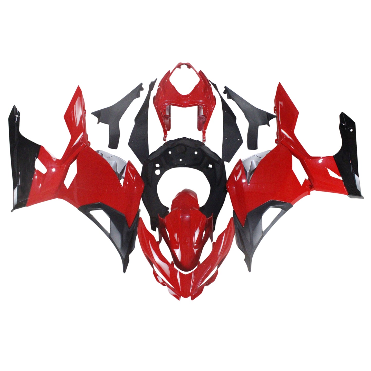 2018-2023=4 Kawasaki EX400 Ninja400 Fairing Kit Bodywork Plastic ABS