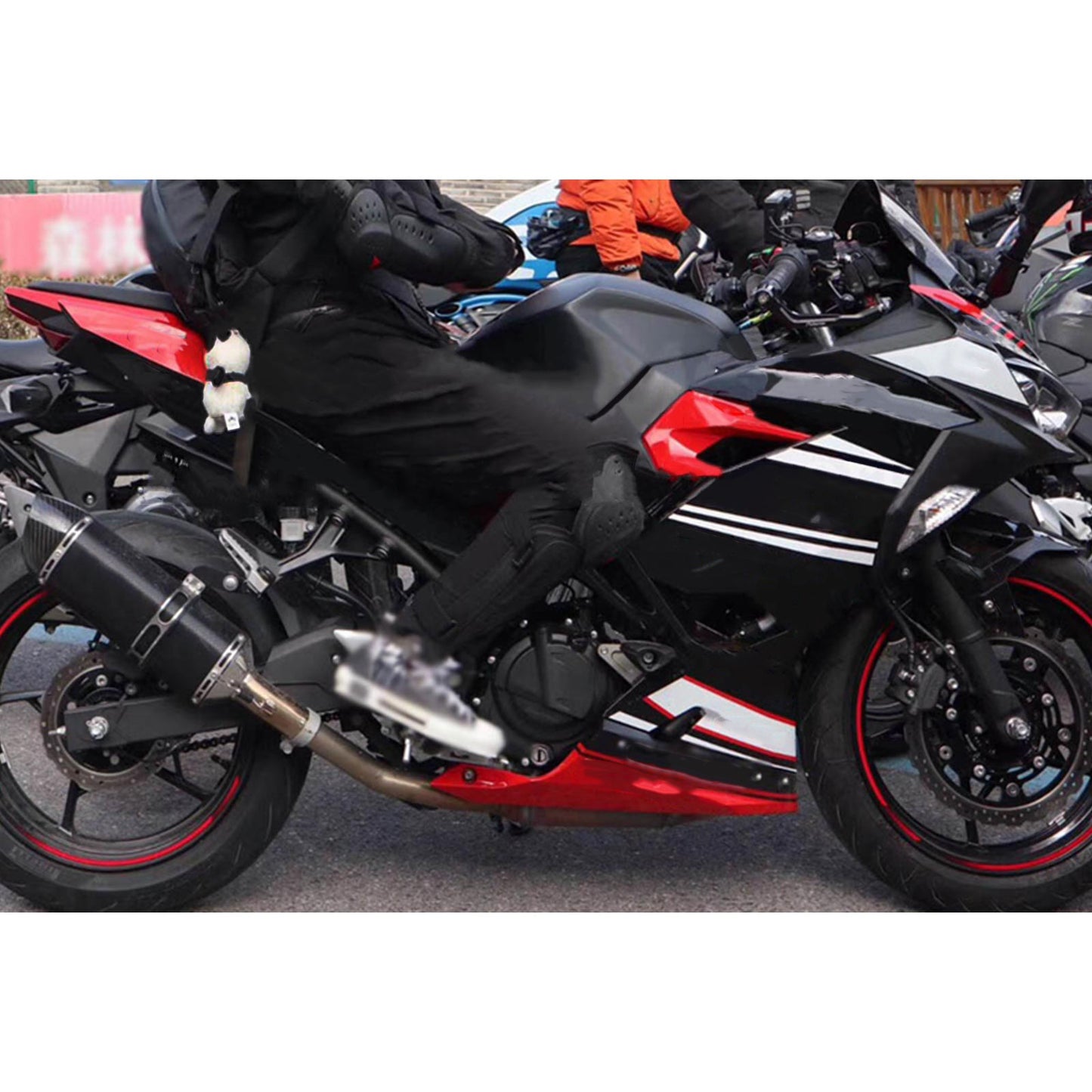 2018-2023=4 Kawasaki EX400 Ninja400 Fairing Kit Bodywork Plastic ABS