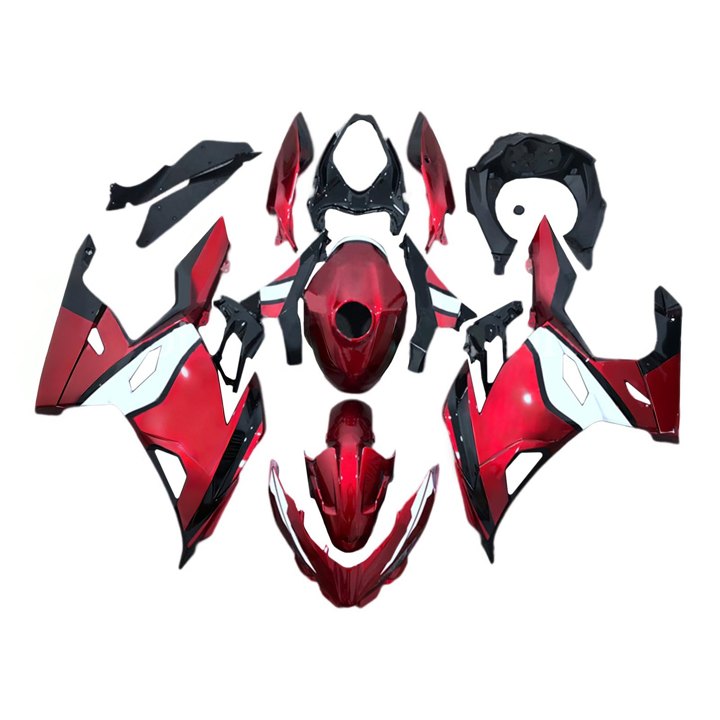 2018-2023=4 Kawasaki EX400 Ninja400 Fairing Kit Bodywork Plastic ABS