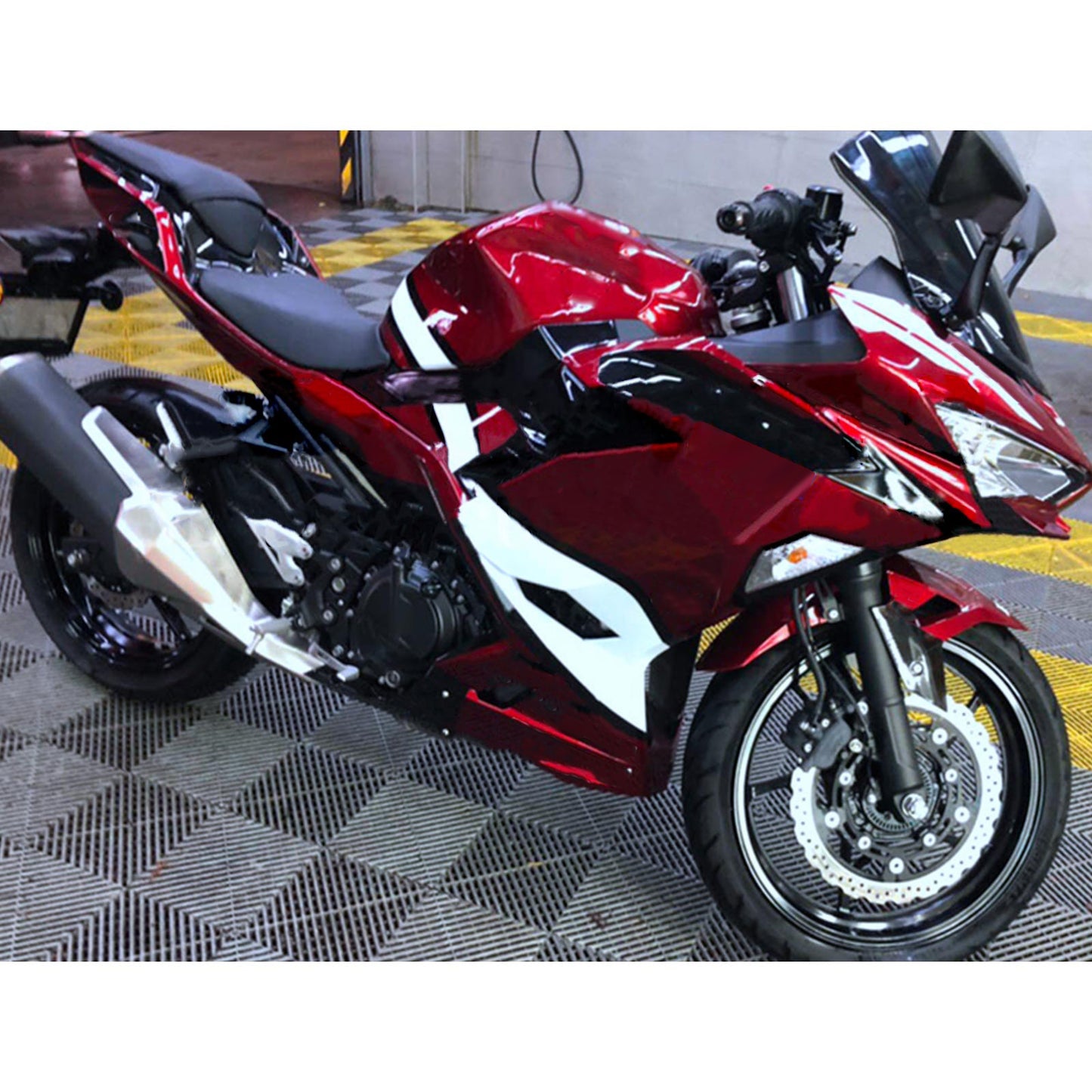 2018-2023=4 Kawasaki EX400 Ninja400 Fairing Kit Bodywork Plastic ABS