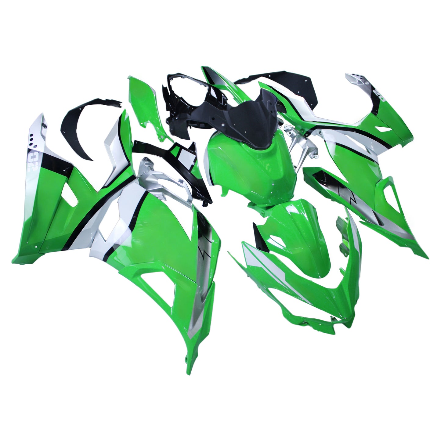 2018-2023=4 Kawasaki EX400 Ninja400 Fairing Kit Bodywork Plastic ABS