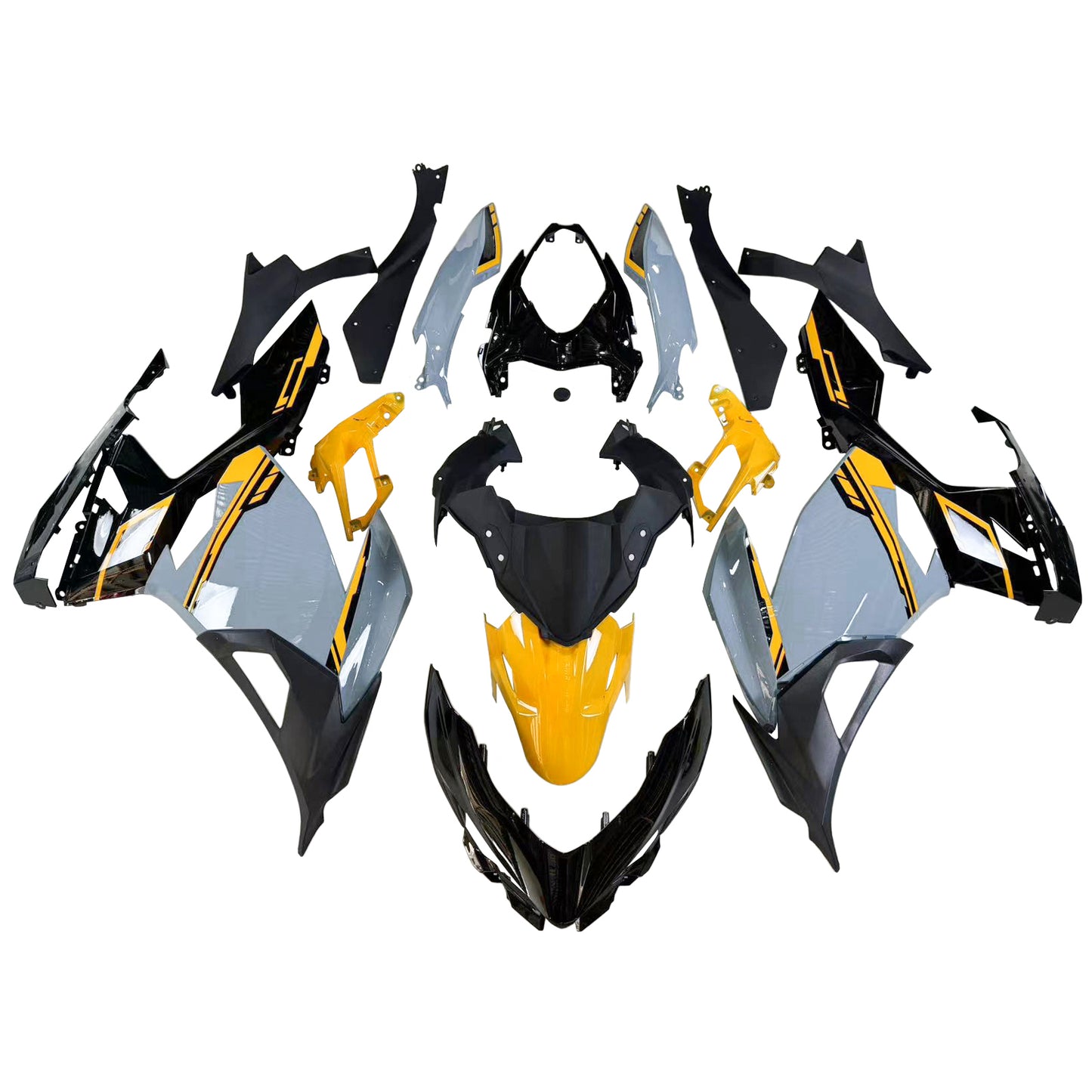 2018-2023=4 Kawasaki EX400 Ninja400 Fairing Kit Bodywork Plastic ABS