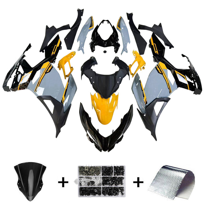 2018-2023=4 Kawasaki EX400 Ninja400 Fairing Kit Bodywork Plastic ABS