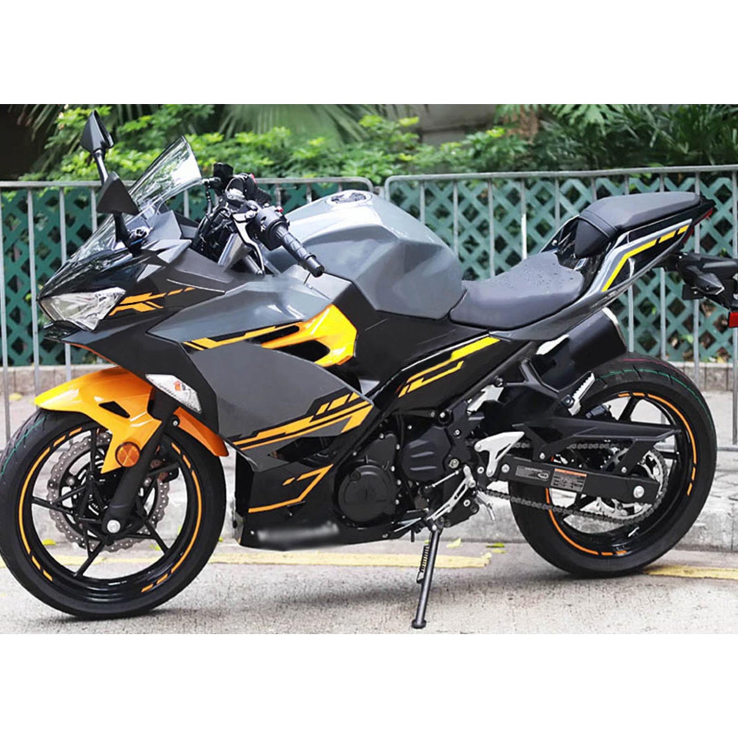 2018-2023=4 Kawasaki EX400 Ninja400 Fairing Kit Bodywork Plastic ABS