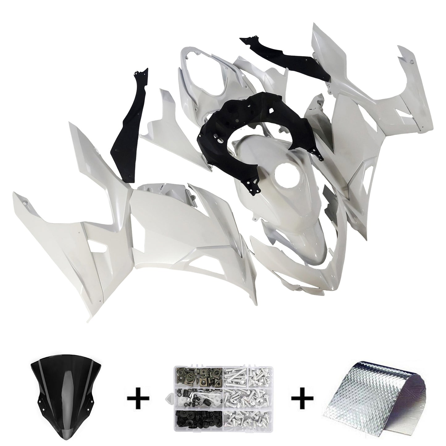 2018-2023=4 Kawasaki EX400 Ninja400 Fairing Kit Bodywork Plastic ABS
