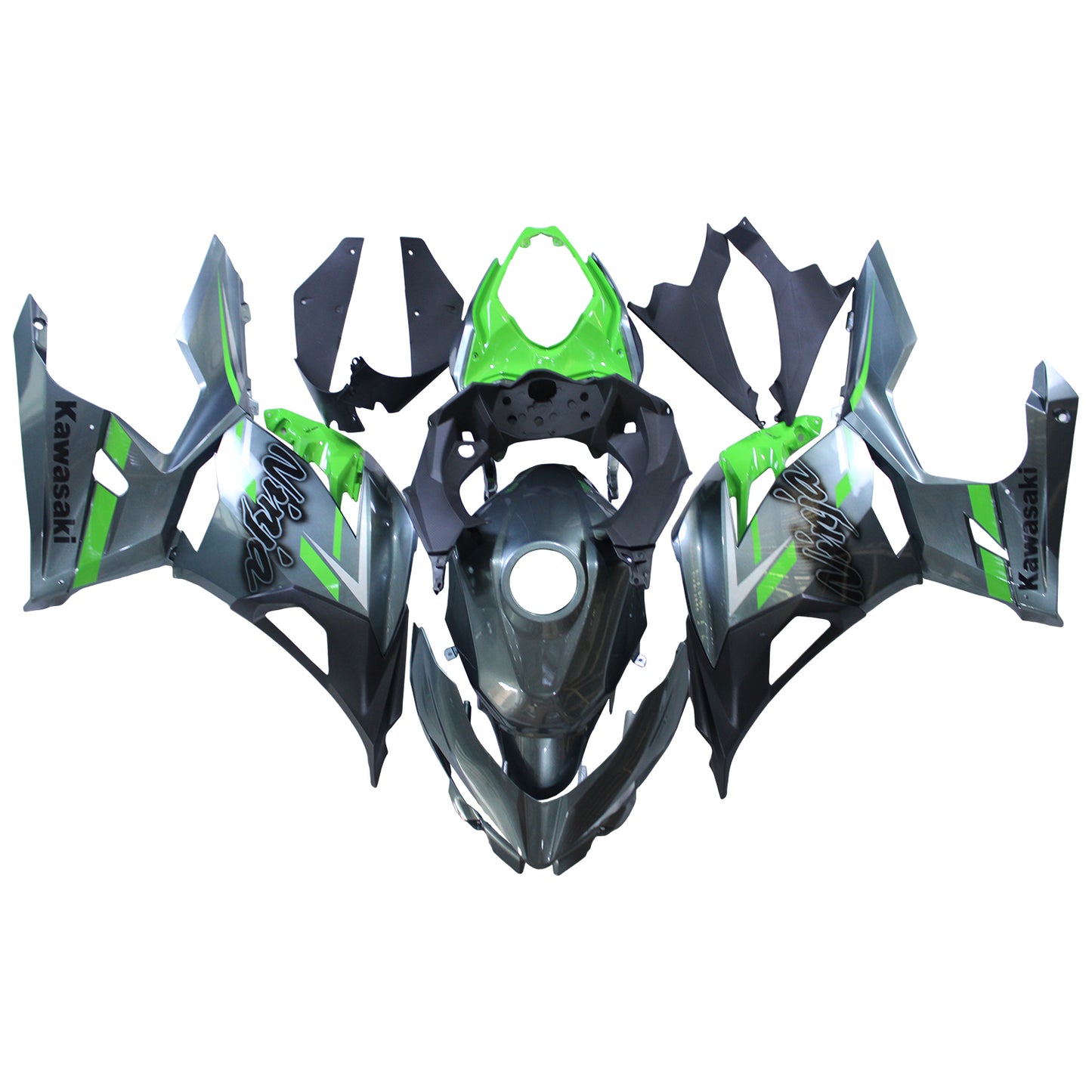 2018-2023=4 Kawasaki EX400 Ninja400 Fairing Kit Bodywork Plastic ABS