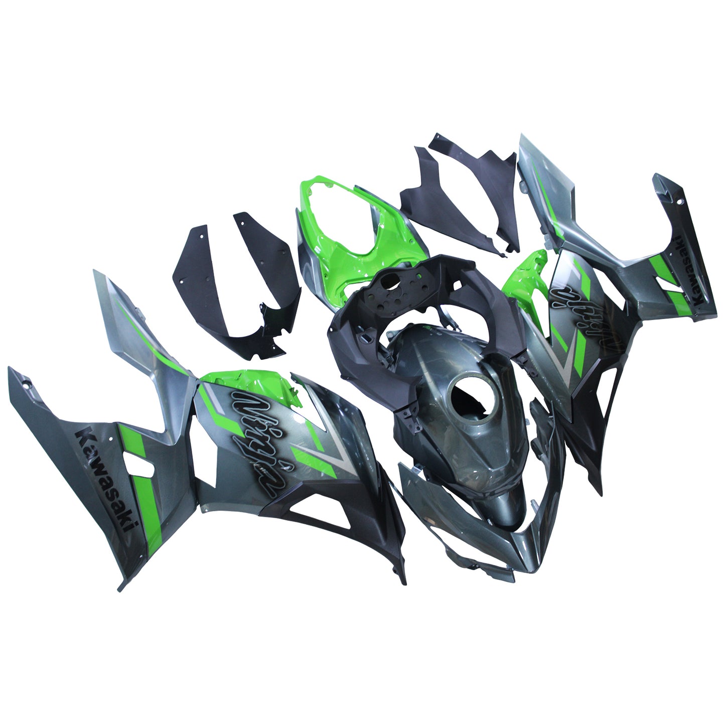 2018-2023=4 Kawasaki EX400 Ninja400 Fairing Kit Bodywork Plastic ABS