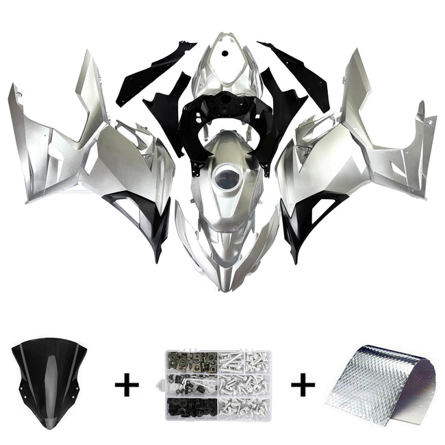 2018-2023=4 Kawasaki EX400 Ninja400 Fairing Kit Bodywork Plastic ABS