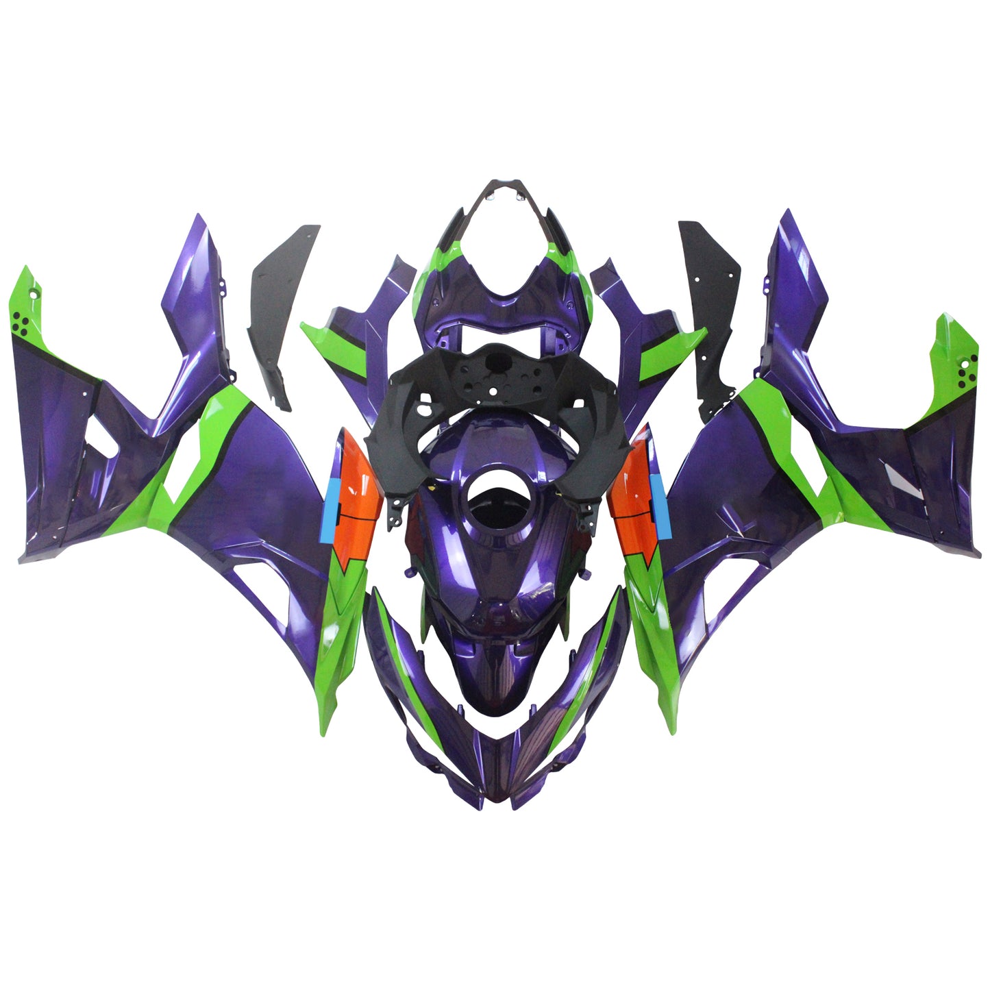 2018-2023=4 Kawasaki EX400 Ninja400 Fairing Kit Bodywork Plastic ABS