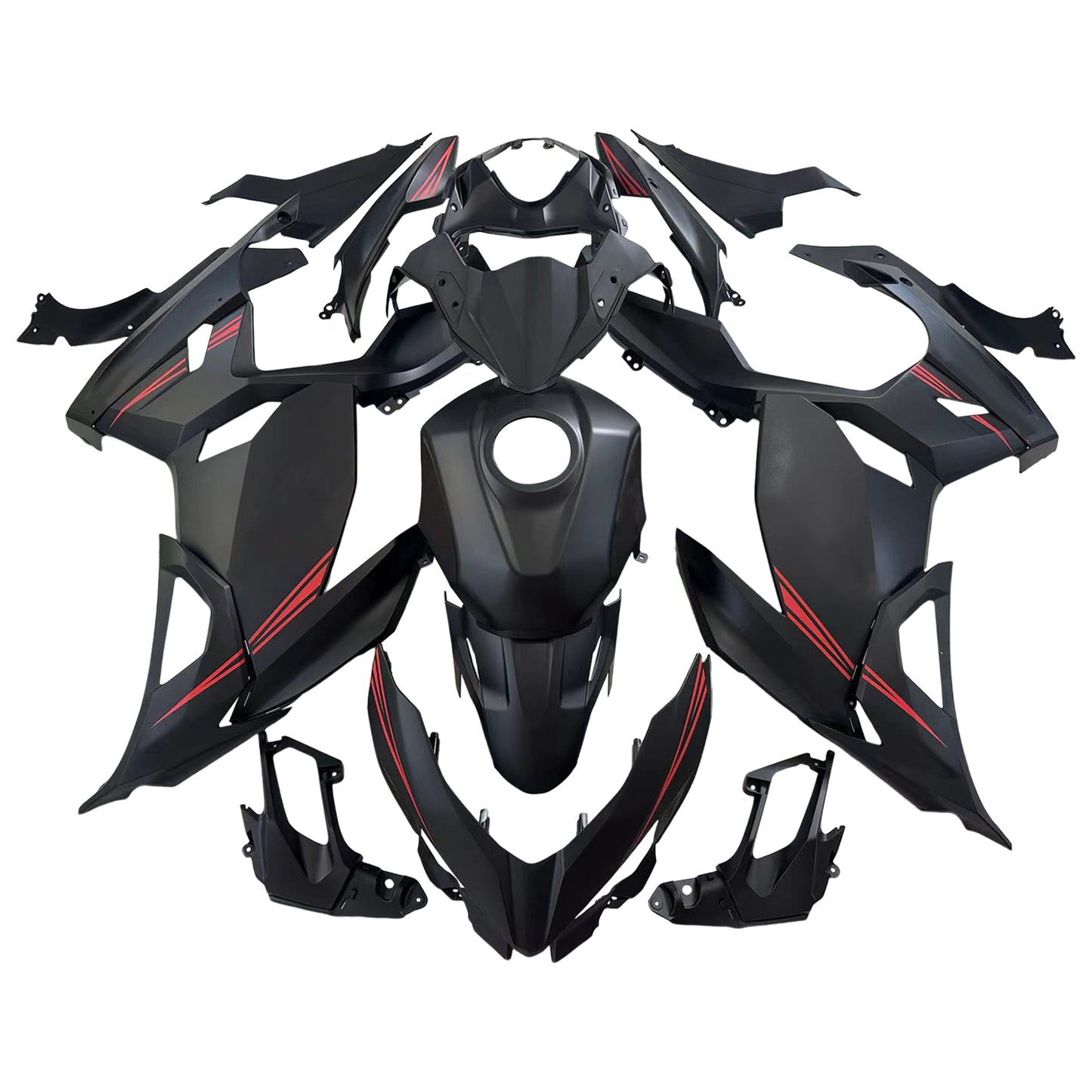 2018-2023=4 Kawasaki EX400 Ninja400 Fairing Kit Bodywork Plastic ABS