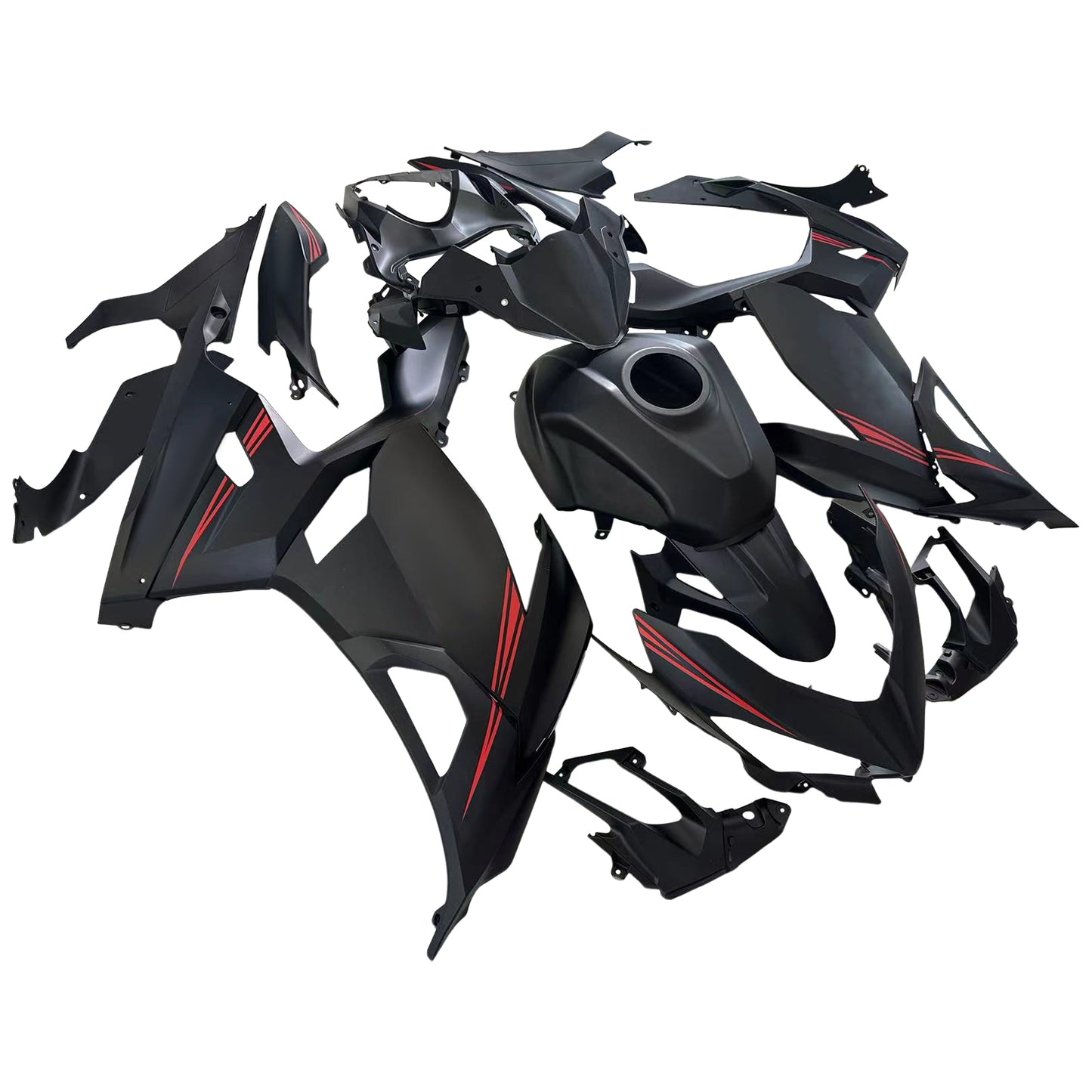 2018-2023=4 Kawasaki EX400 Ninja400 Fairing Kit Bodywork Plastic ABS