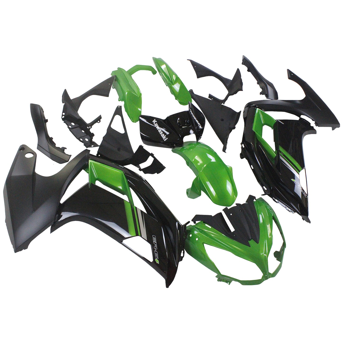 2012-2016 Kawasaki ER6F Ninja650 Amotopart Injection Fairing Kit Bodywork Plastic ABS #112