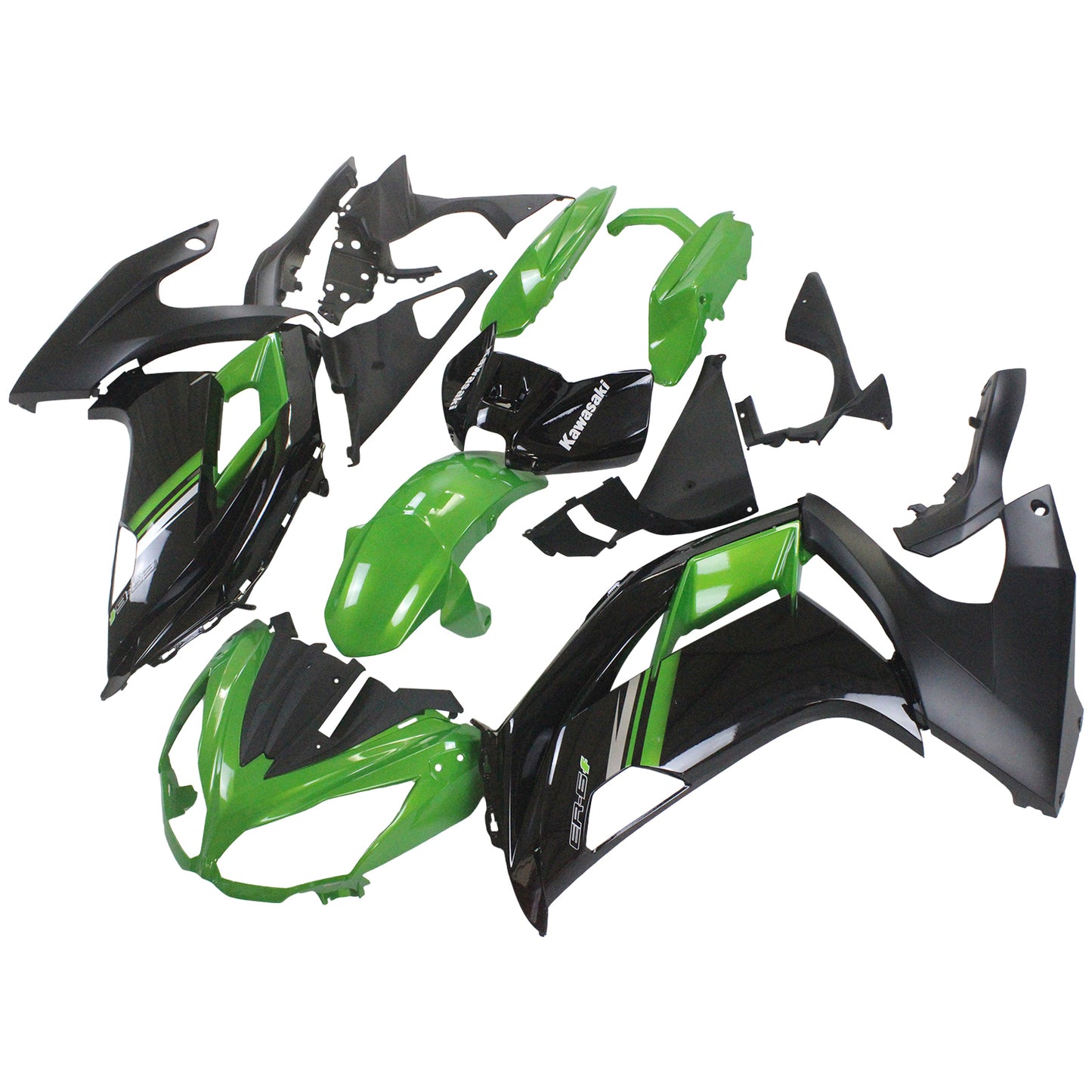 2012-2016 Kawasaki ER6F Ninja650 Amotopart Injection Fairing Kit Bodywork Plastic ABS #112