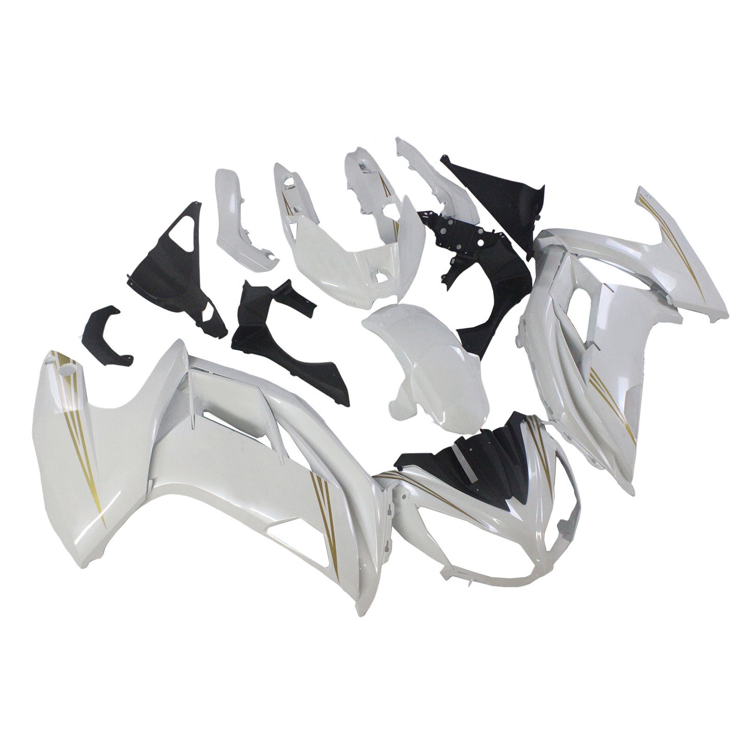 2012-2016 Kawasaki ER6F Ninja650 Amotopart Injection Fairing Kit Bodywork Plastic ABS #121