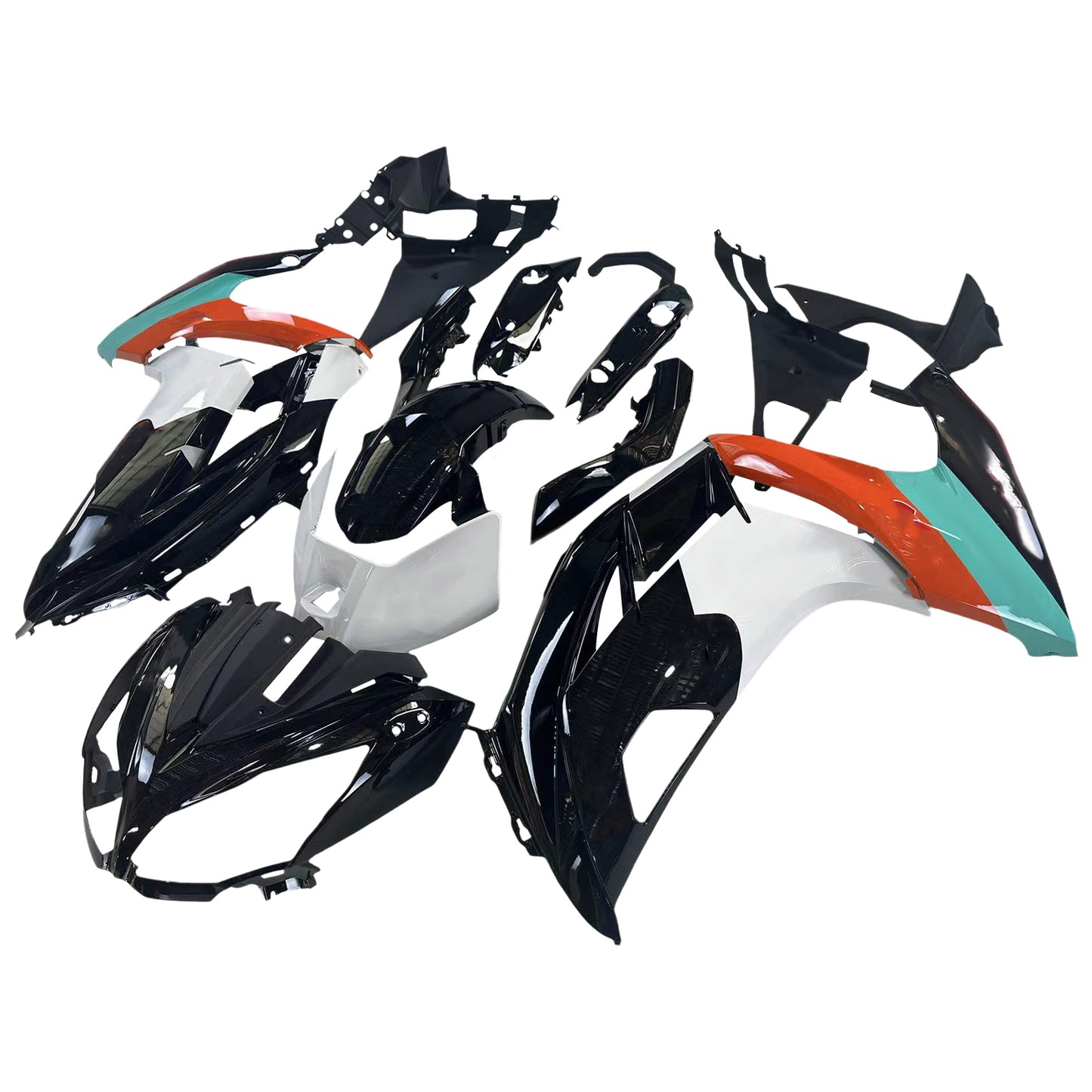 2012-2016 Kawasaki ER6F Ninja650 Amotopart Injection Fairing Kit Bodywork Plastic ABS #123