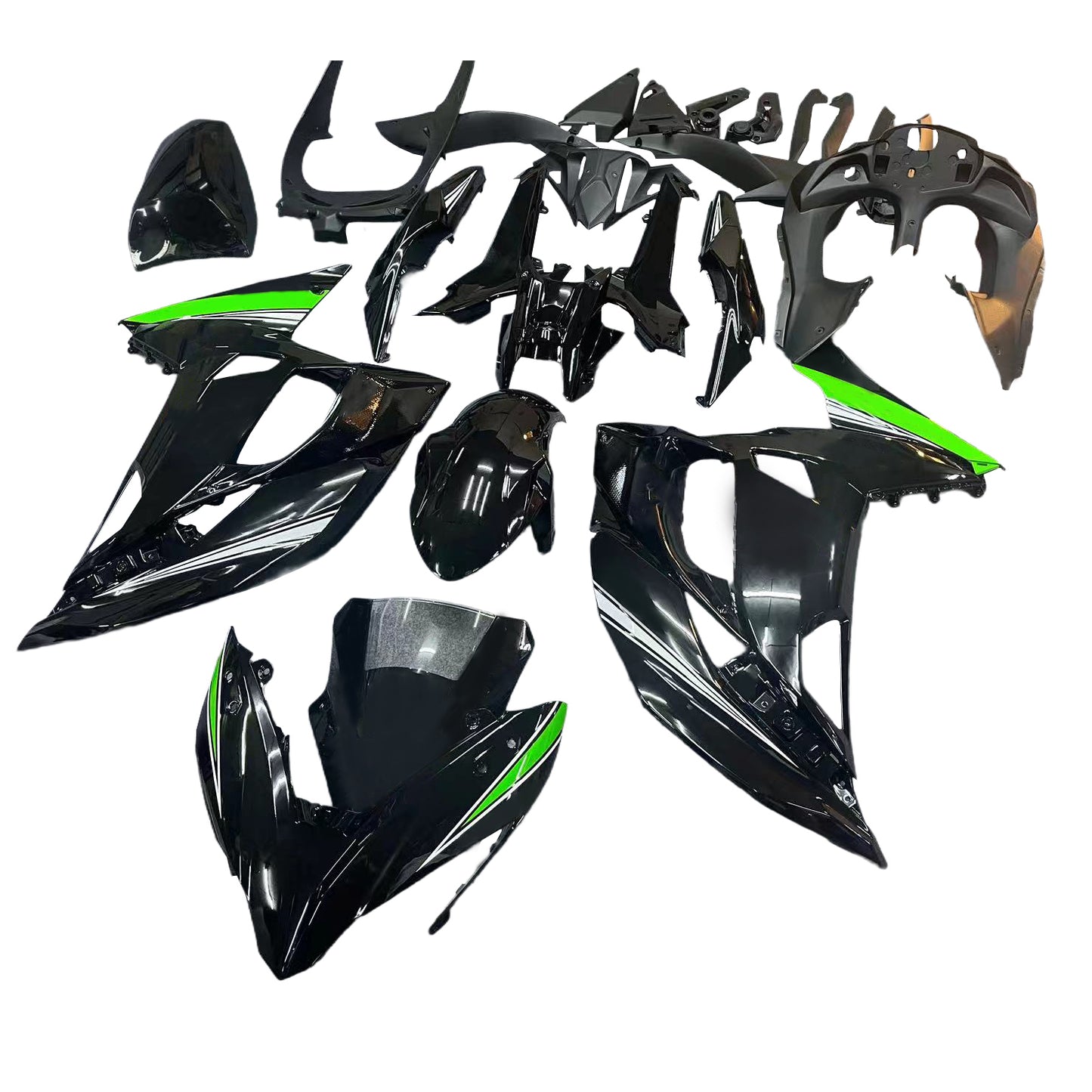 2017-2019 Kawasaki ER6F/Ninja650R Injection Fairing Kit Bodywork Plastic ABS#108