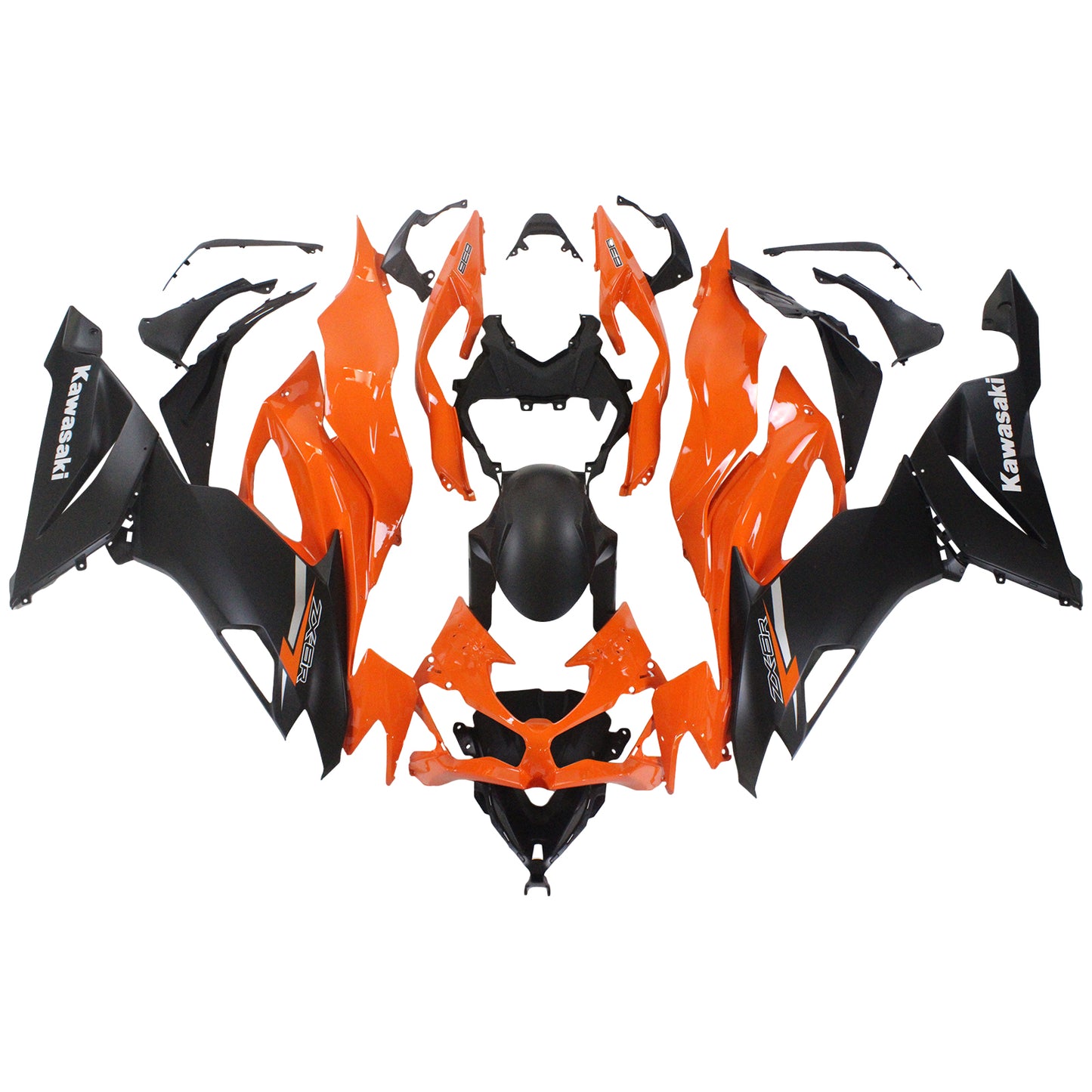 2019-2023 Kawasaki ZX6R Fairing Kit Bodywork Plastic ABS