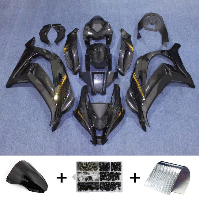 2016-2020 Kawasaki ZX10R Injection Fairing Kit Bodywork Plastic ABS#158