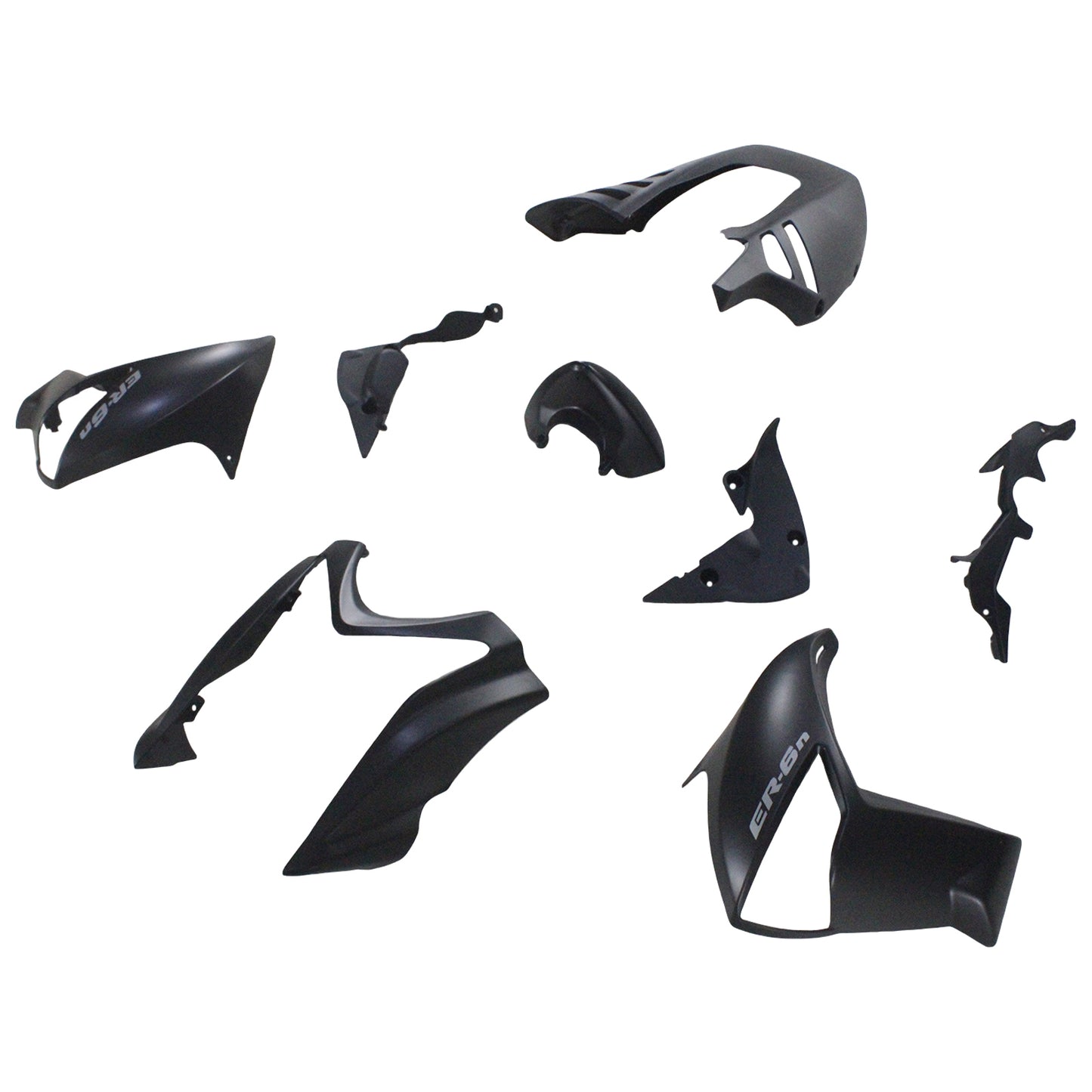 2009-2010 Kawasaki ER-6N Amotopart Injection Fairing Kit Bodywork Plastic ABS #101