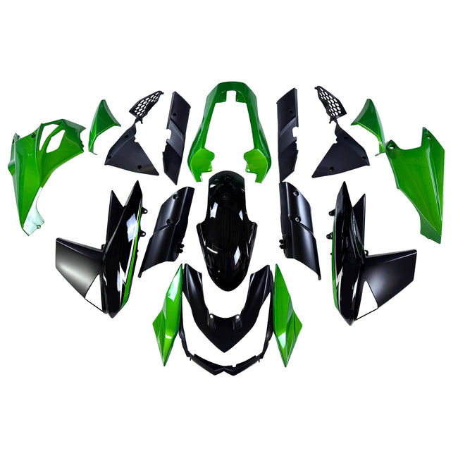 2010-2013 Kawasaki Z1000 Injection Fairing Kit Bodywork Plastic ABS#109