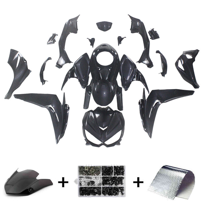 2014-2017 Kawasaki Z1000 Injection Fairing Kit Bodywork Plastic ABS#118