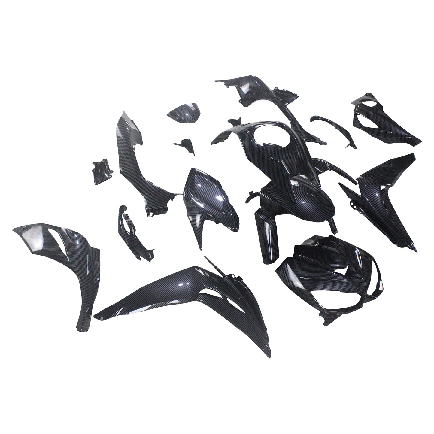 2014-2017 Kawasaki Z1000 Injection Fairing Kit Bodywork Plastic ABS#118