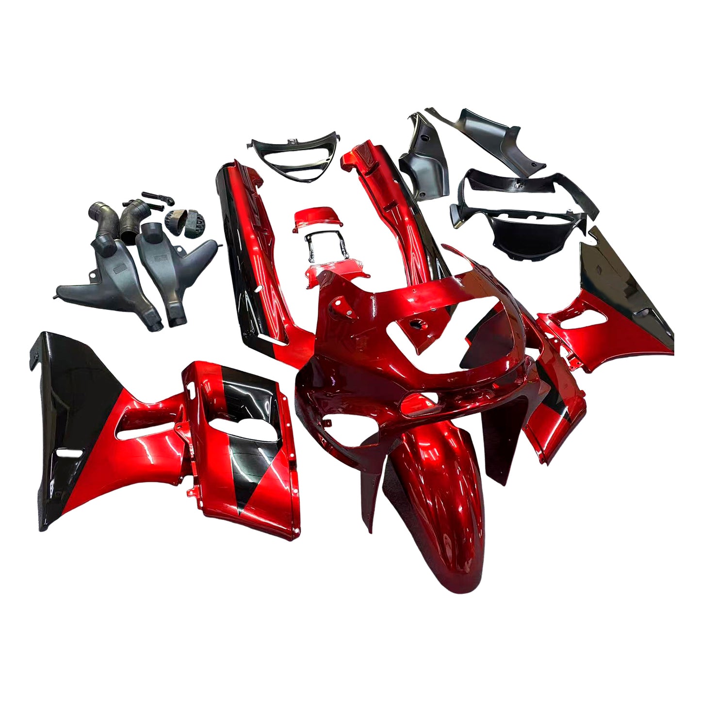 1993-2007 Kawasaki ZZR400 ZZR600 Injection Fairing Kit Bodywork Plastic ABS#115