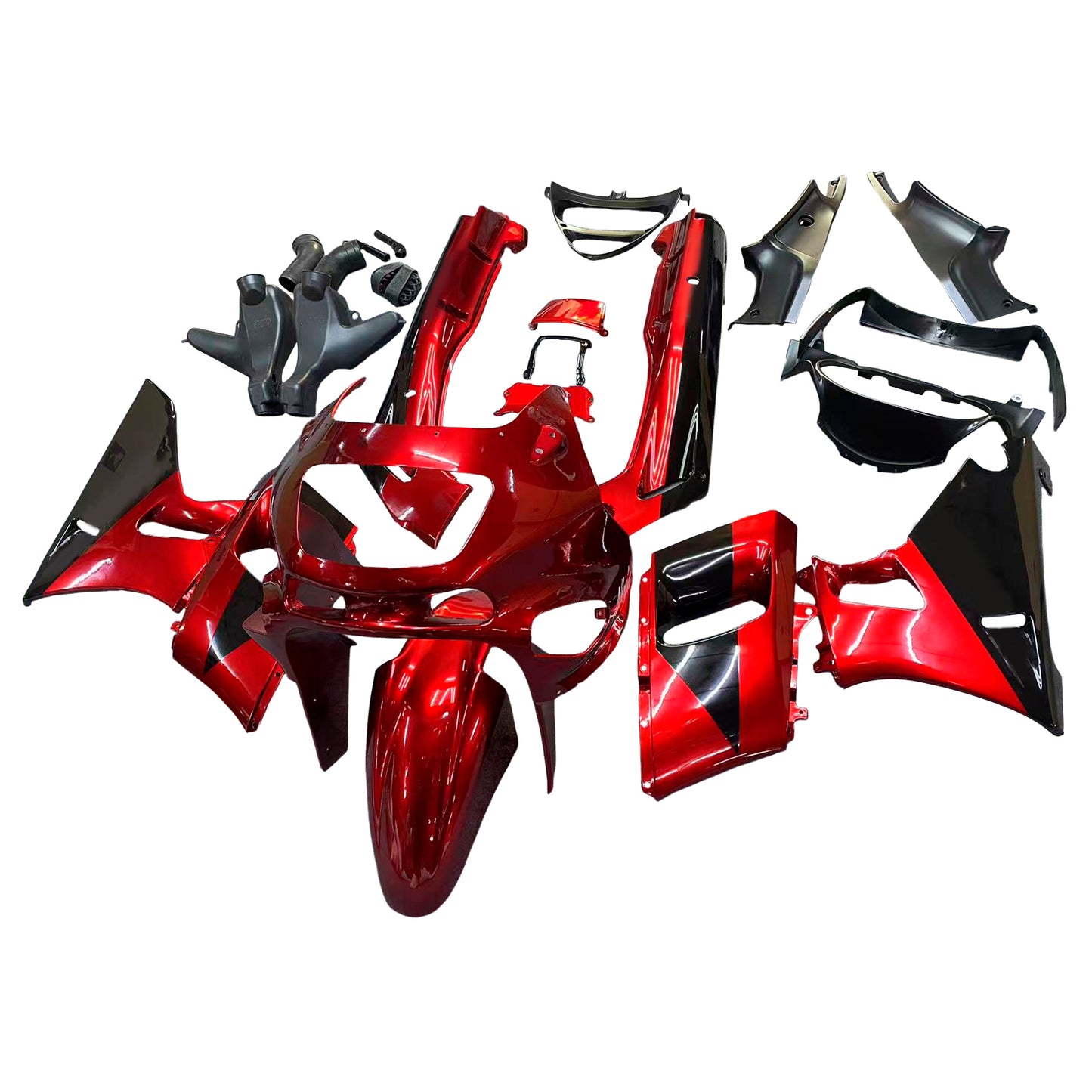1993-2007 Kawasaki ZZR400 ZZR600 Injection Fairing Kit Bodywork Plastic ABS#115