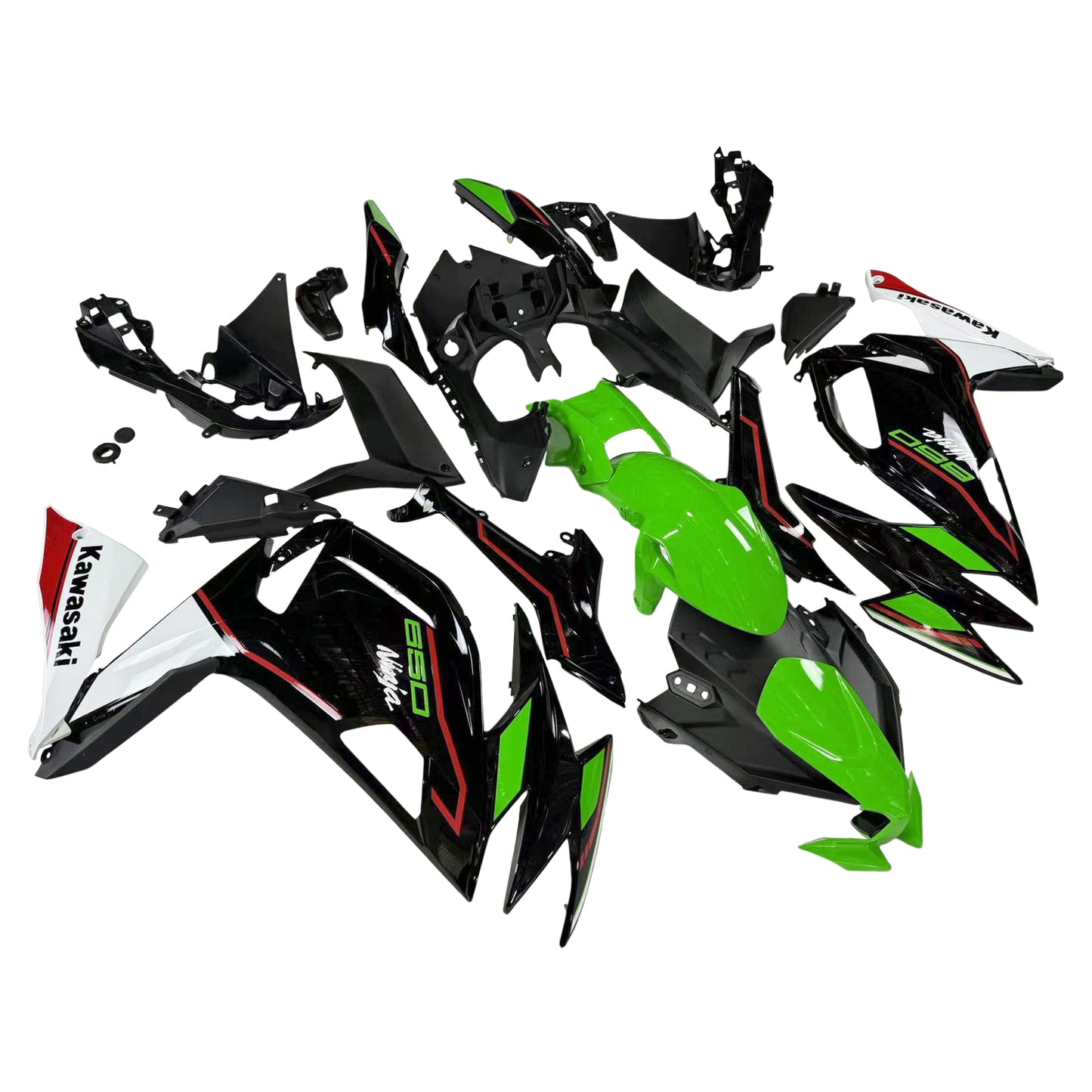 2020-2024 Kawasaki ER-6F Ninja650 Injection Fairing Kit Bodywork ABS #101