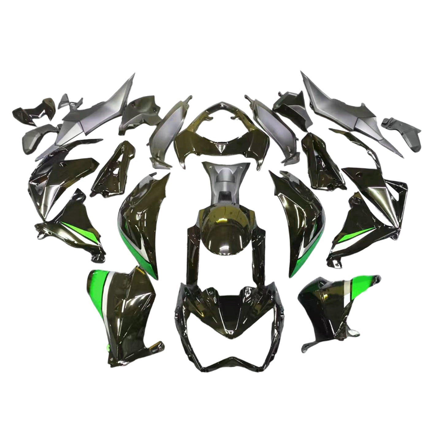 2013-2018 Kawasaki Z800 Injection Fairing Kit Bodywork Plastic ABS#111