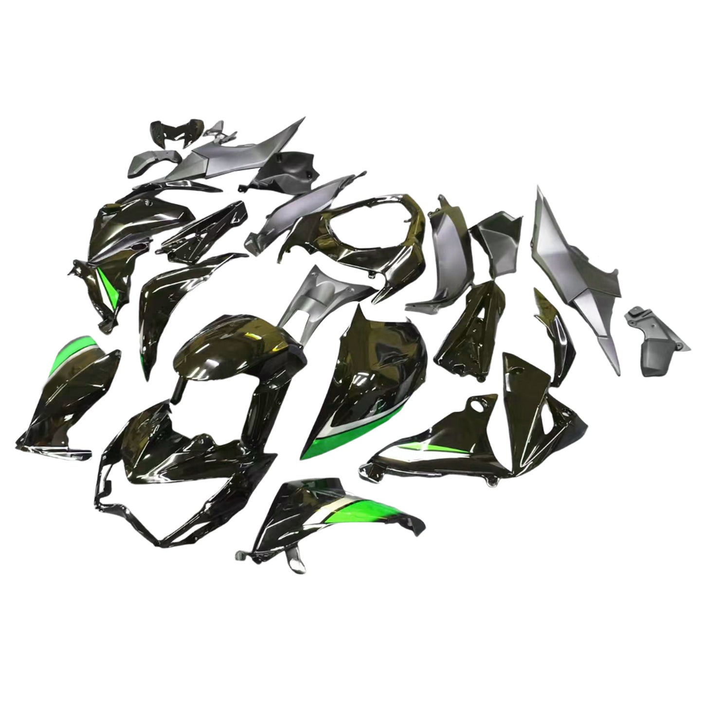 2013-2018 Kawasaki Z800 Injection Fairing Kit Bodywork Plastic ABS#111