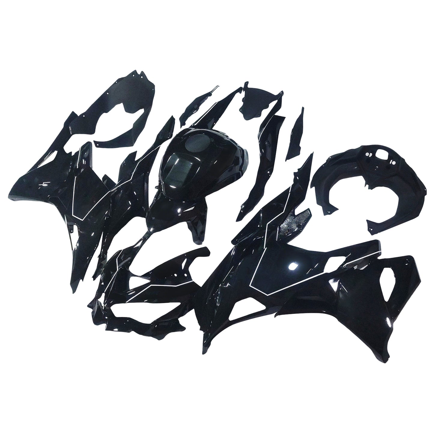 2019-2025 Kawasaki Ninja ZX-25R Amotopart Injection Fairing Kit Bodywork ABS #102
