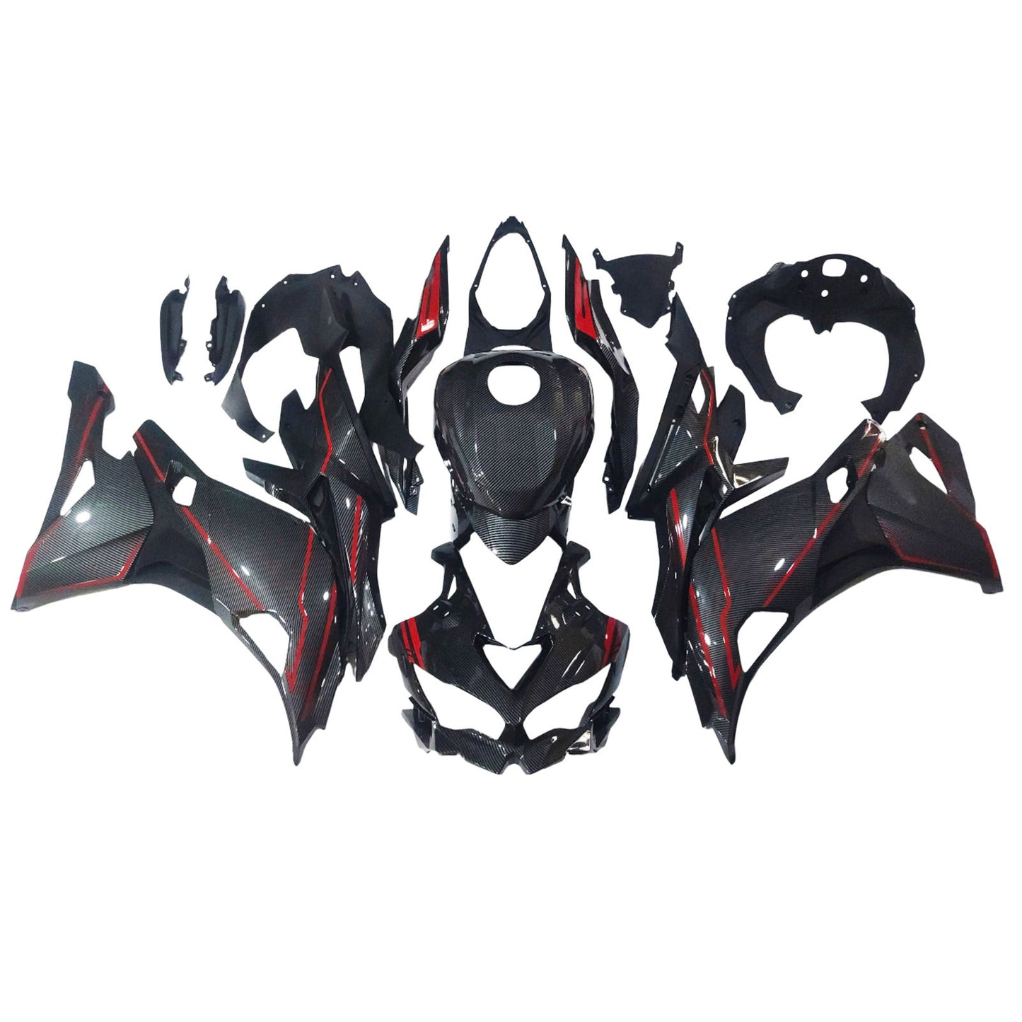 2019-2025 Kawasaki Ninja ZX-25R Amotopart Injection Fairing Kit Bodywork ABS #102
