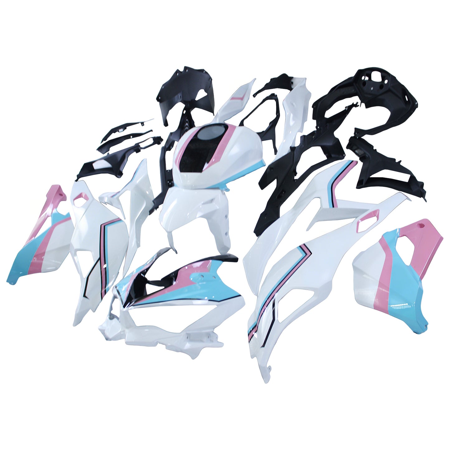 2019-2025 Kawasaki Ninja ZX-25R Amotopart Injection Fairing Kit Bodywork ABS #102