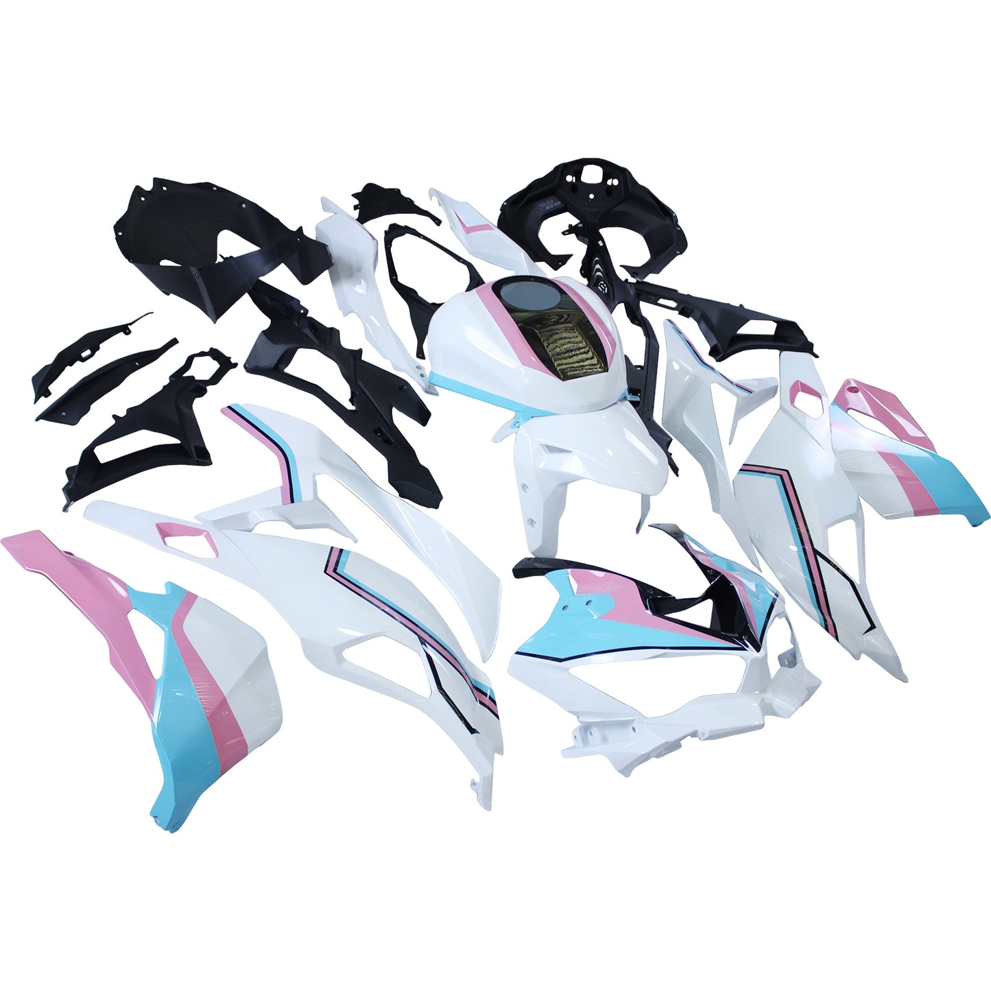 2019-2025 Kawasaki Ninja ZX-25R Amotopart Injection Fairing Kit Bodywork ABS #102