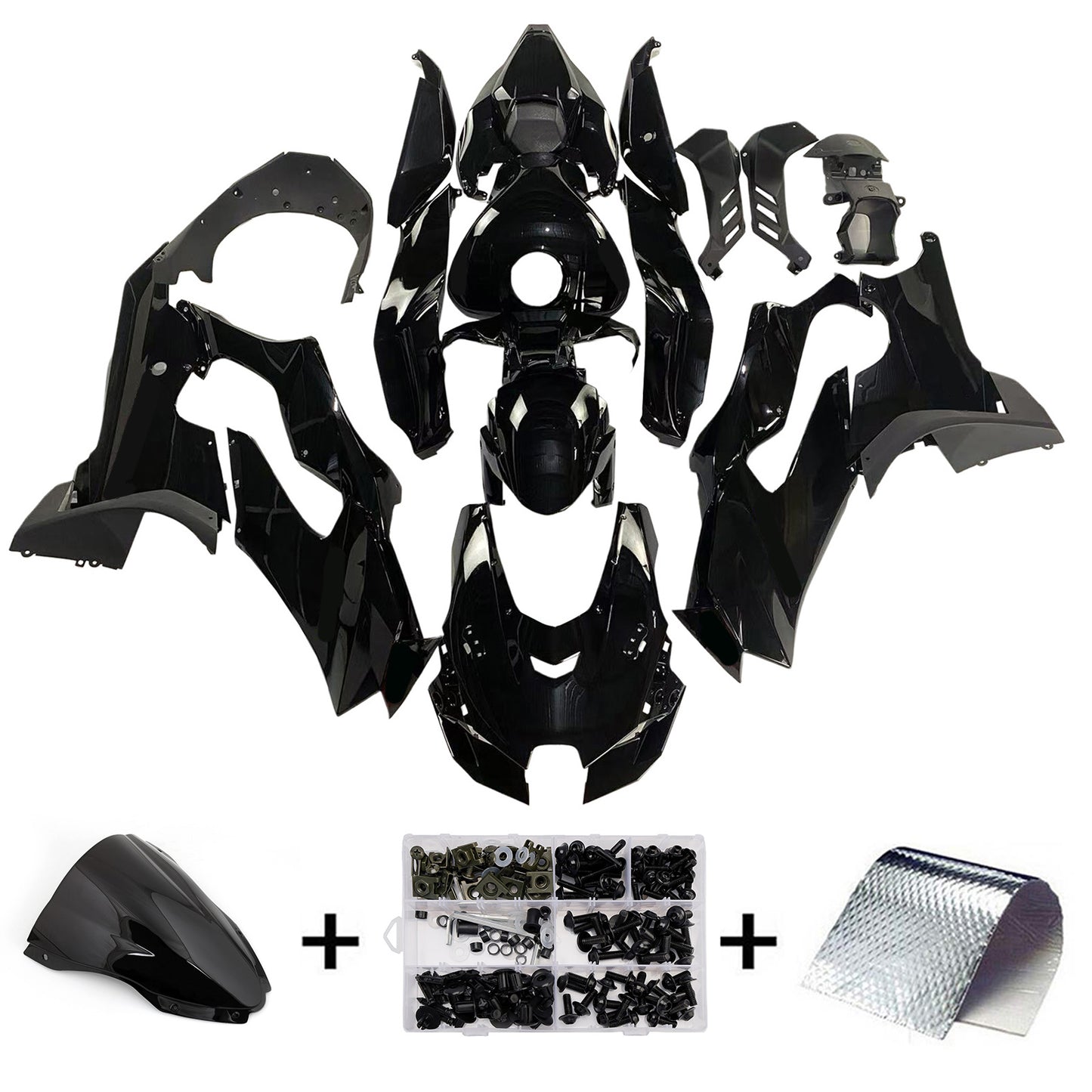 2021-2024 Kawasaki ZX-10R ZX10R Amotopart Injection Fairing Kit Bodywork ABS #101