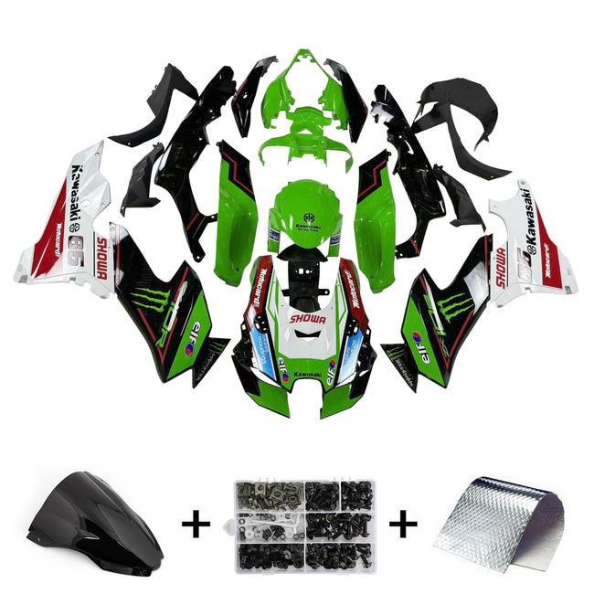 2021-2023 Kawasaki ZX-10R ZX10R Injection Fairing Kit Bodywork ABS#123