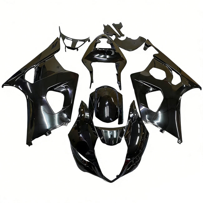 2003-2004 Suzuki GSXR 1000 Black Suzuki GSXR Racing Amotopart Fairings