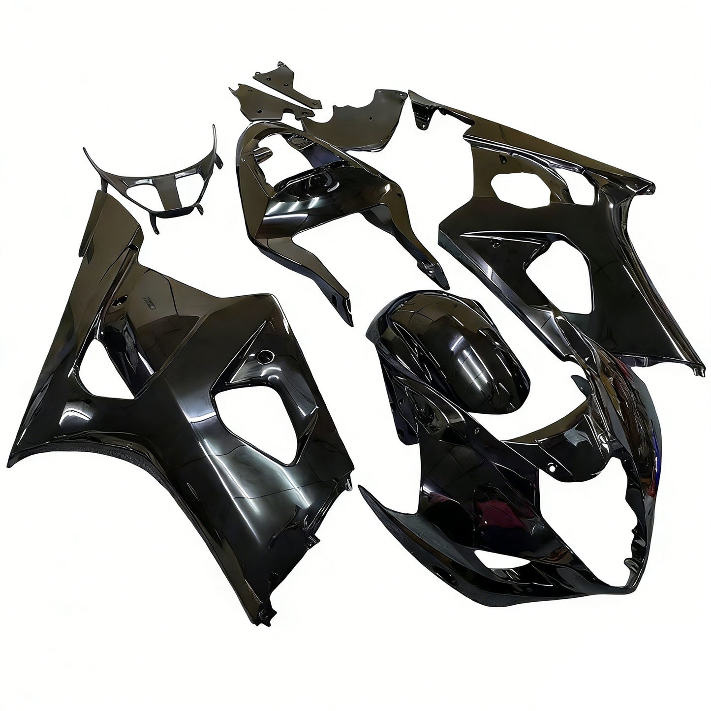 2003-2004 Suzuki GSXR 1000 Black Suzuki GSXR Racing Amotopart Fairings