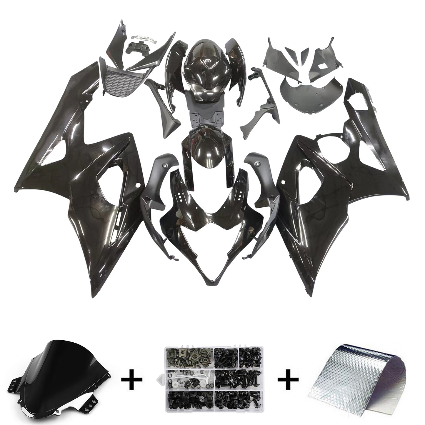 2005-2006 Suzuki GSXR1000 Injection Fairing Kit Bodywork Plastic ABS #3