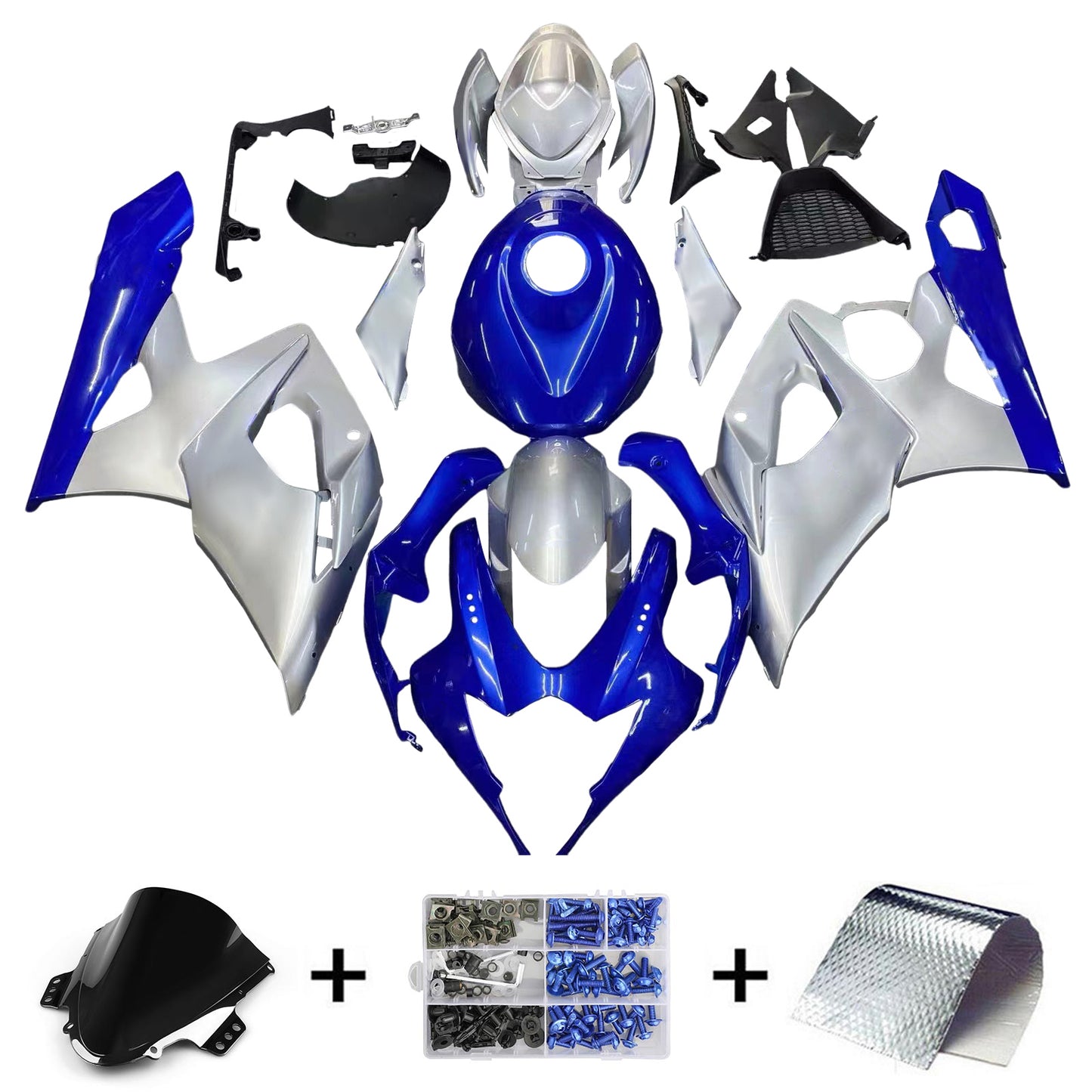 2005-2006 Suzuki GSXR1000 K5 Fairing Kit Bodywork Plastic ABS