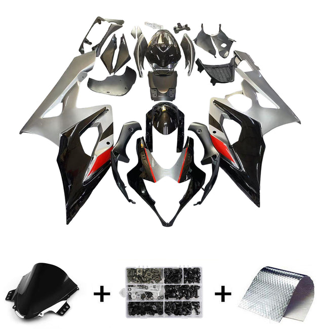 2005-2006 Suzuki GSXR1000 K5 Amotopart Injection Fairing Kit Bodywork Plastic ABS #120
