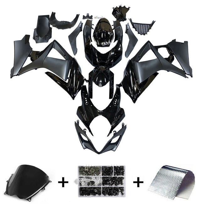 2007-2008 Suzuki GSXR1000 K7 Amotopart Injection Fairing Kit Bodywork Plastic ABS #102