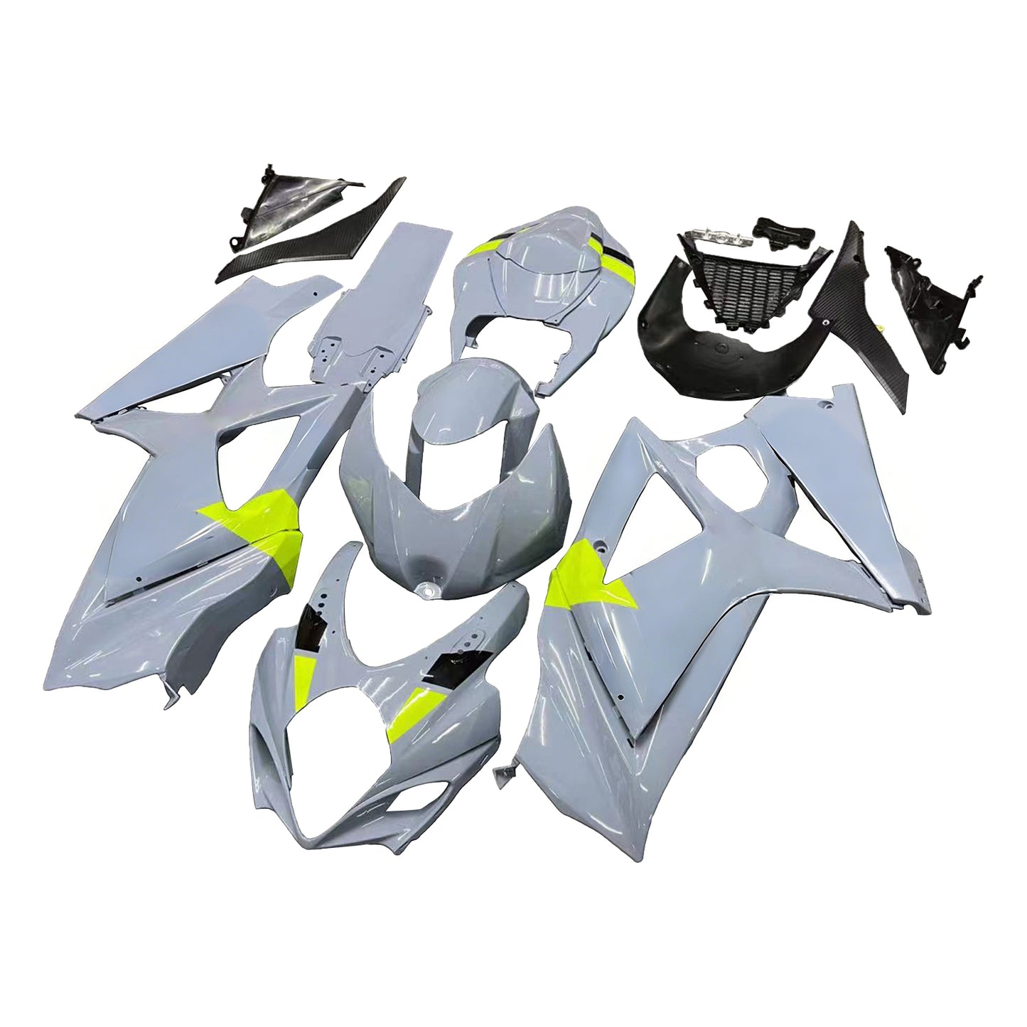 2007-2008 Suzuki GSXR1000 K7 Amotopart Injection Fairing Kit Bodywork Plastic ABS #108