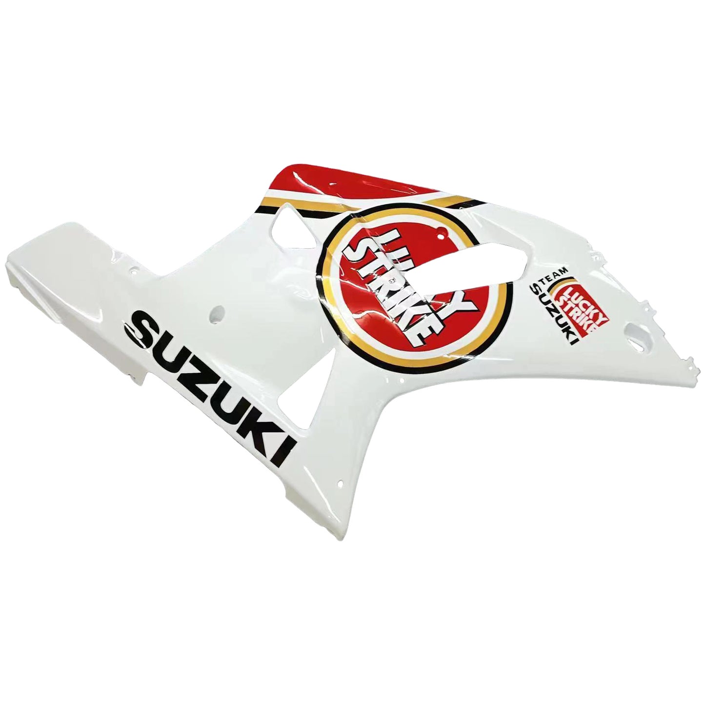 2001-2003 Suzuki GSXR 600 Amotopart Fairings White & Red Lucky Strike Racing