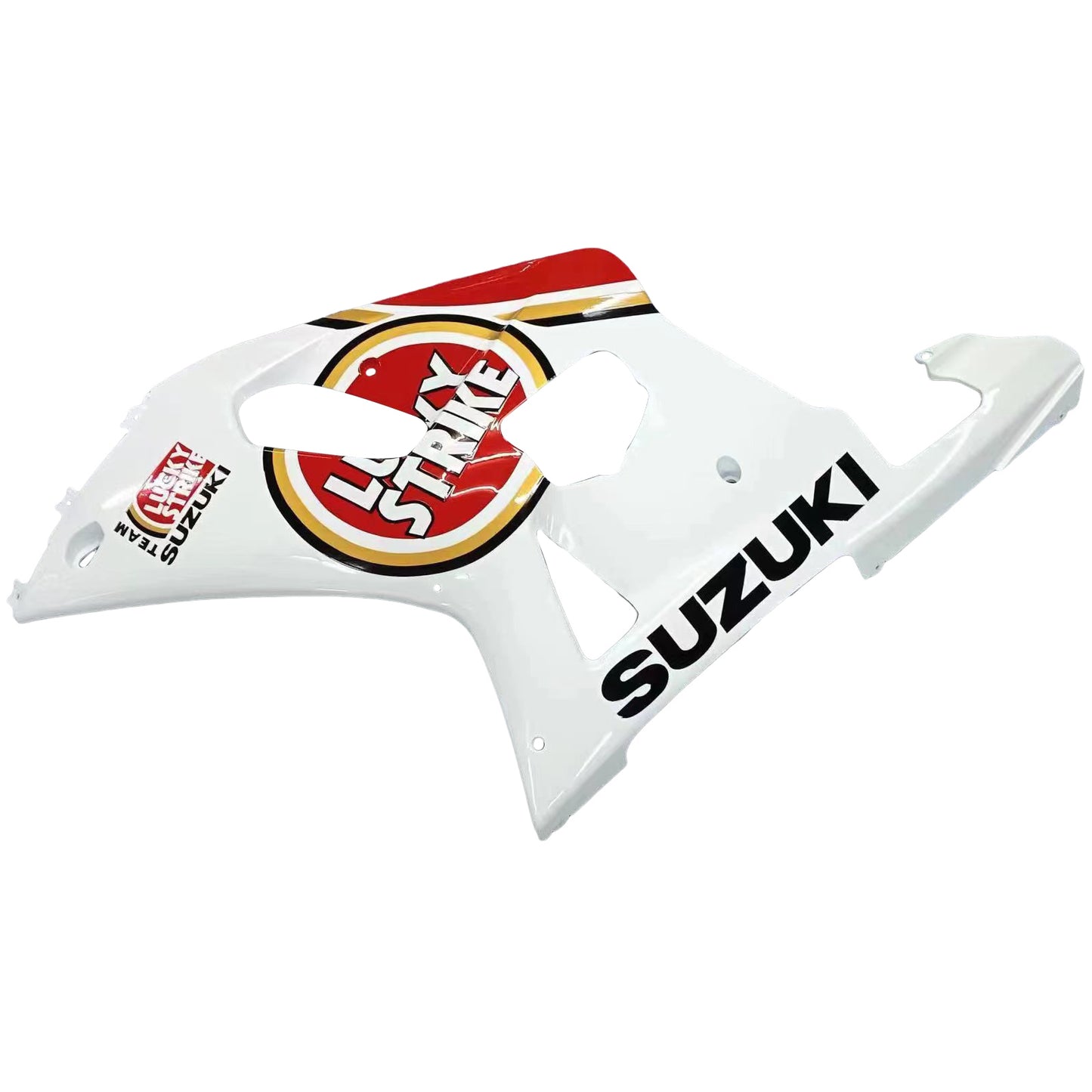 2001-2003 Suzuki GSXR 600 Amotopart Fairings White & Red Lucky Strike Racing