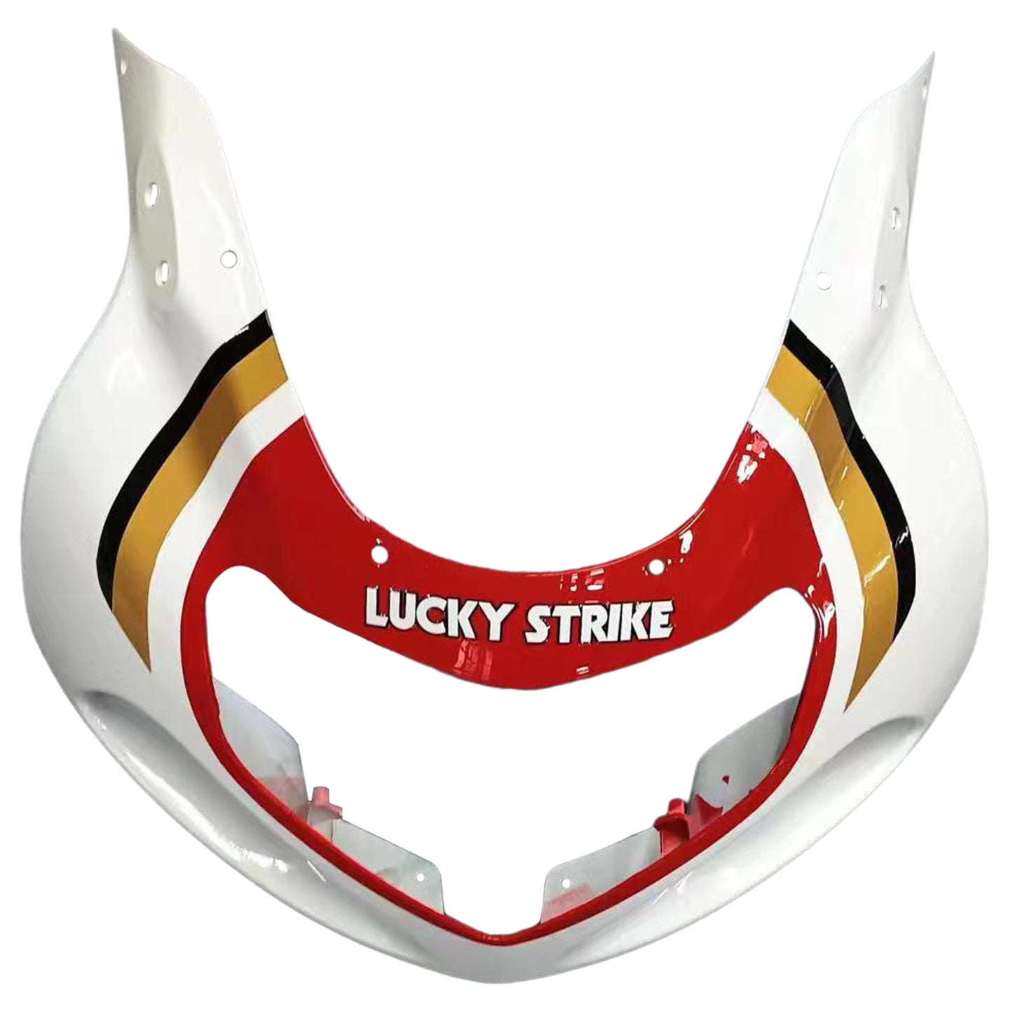 2001-2003 Suzuki GSXR 600 Amotopart Fairings White & Red Lucky Strike Racing