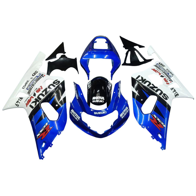 2001-2003 Suzuki GSXR 600 Amotopart Fairings Blue Motul Suzuki Racing